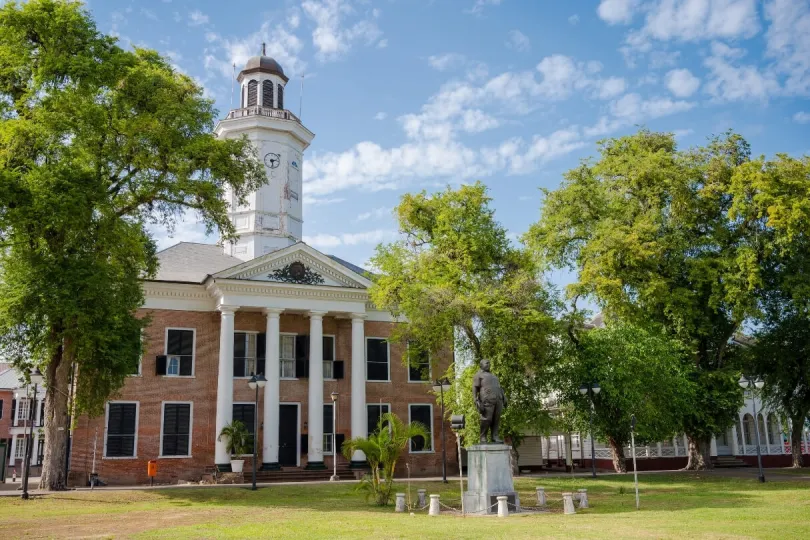 Paramaribo, die Hauptstadt von Suriname