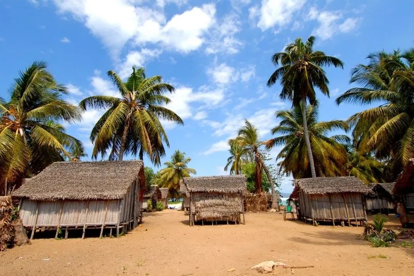 Dorfleben in Madagaskar