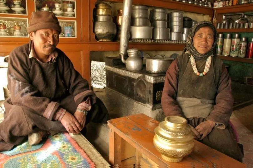Eine Gastfamilie in Ladakh