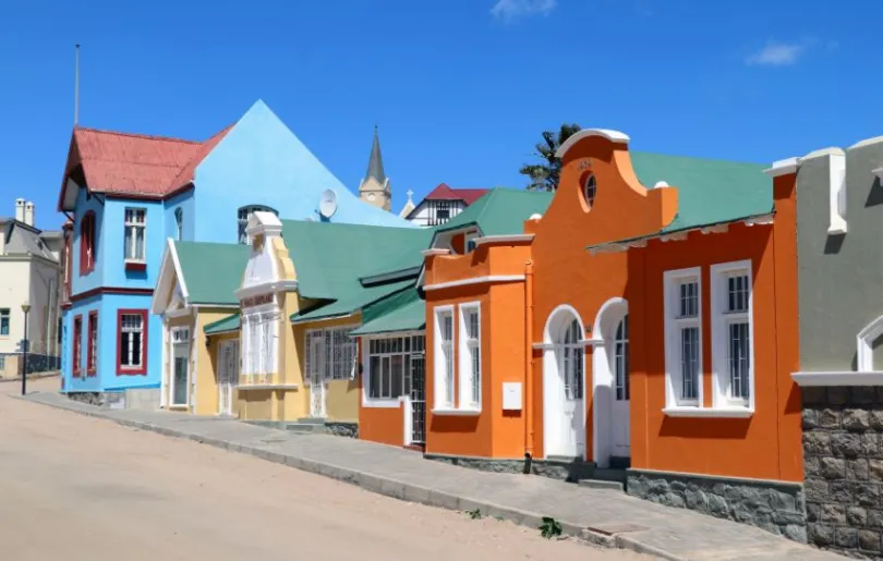 Das bunte Lüderitz in Namibia ist ein Ort voller Kontraste