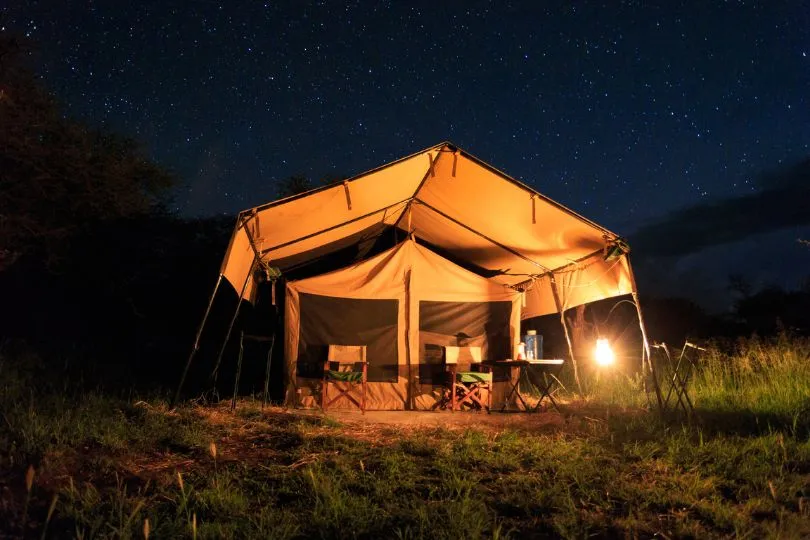 Entdecke klare Sternennächte auf deiner Camping Safari Tansania