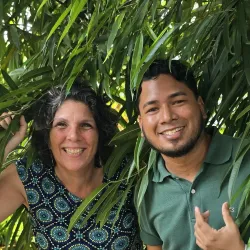 Spezialisten Suriname Liesbeth und Mitchel.