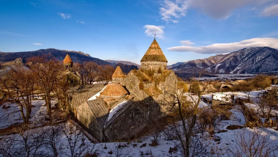 Ein Kloster, das während der Armenien Rundreise besucht wird