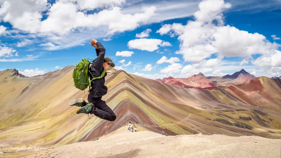 Peru rainbow mountains