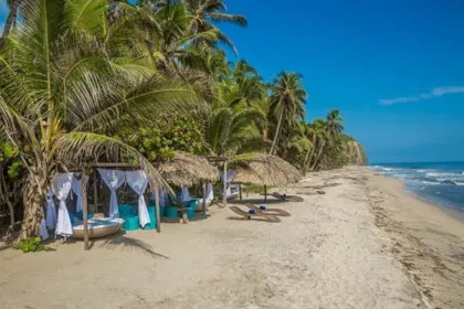 Die Ökolodge Roca la Playa in Palomino