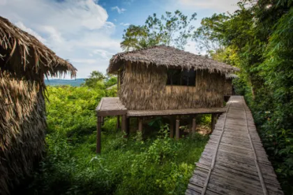 Die Rainbow Lodge Tatai in Kambodscha