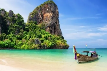 Strand von Thailand