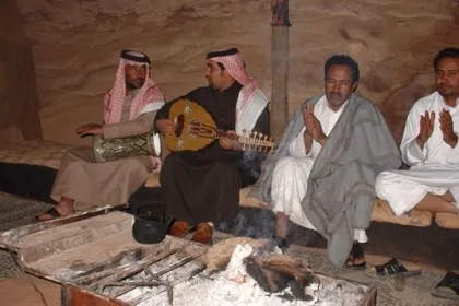 Begegnungen im Beduinen Camp in Jordanien