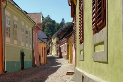 Sighisoara in Rumänien: Hotel im Stadtzentrum