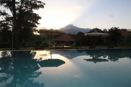 African View Lodge Arusha Swimmingpool.