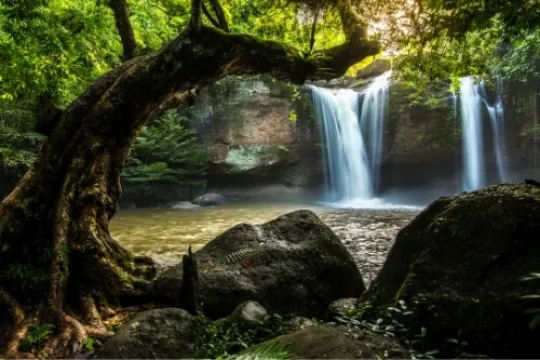 Wasserfall in Thailand